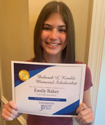 Emily Baker of Victor High School
